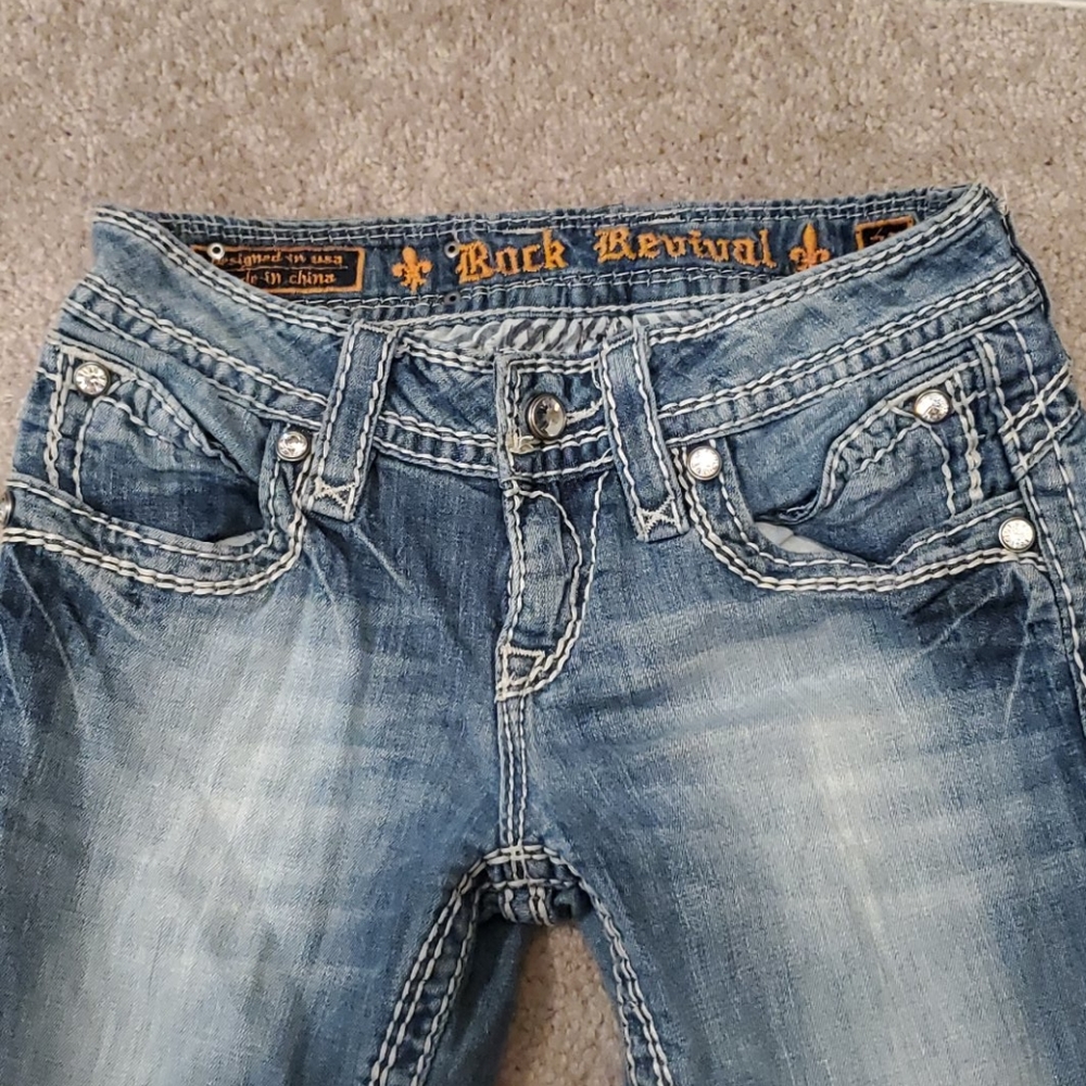 Womens rock revival boot cut